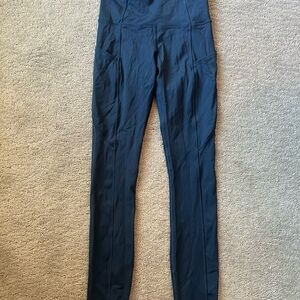 lululemon athletica Navy Leggings with pockets